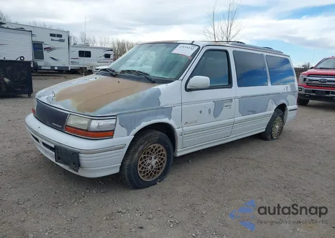 1995 Chrysler Town & Country из США, поврежденный, VIN 1C4GK54L4SX578073
